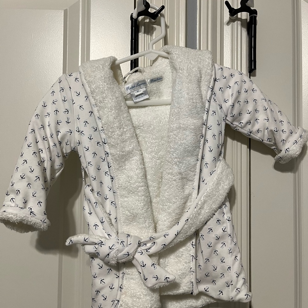 Ralph Lauren baby bathrobe- 3 months